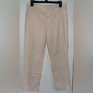 Club Monaco Chino/Cropped Cream/Peach Tweed Dress/Business Pants